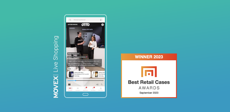 MOVEX | Live Shopping – Winner Best Retail Cases Award